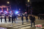 咸宁约200名海军陆战队士兵进驻洛杉矶 开始执行警戒守卫任务